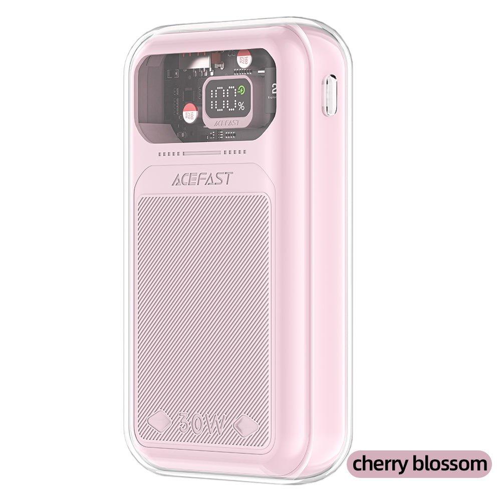 M2 Cherry blossomACEFASTCherry blossomACEFASTFast Charge Power Bank M2 30W 20000mAhCherry blossomM2 Cherry blossom